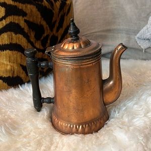 Antique Copper Tea Kettle